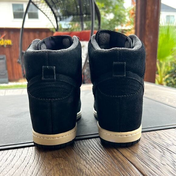 Nike Wmns Dunk Sky High Wedge  - 'Black Court Purple' - Picture 4 of 10